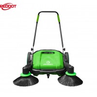 ARTRED economic cleaning equipment hand push industrial floor sweeper brush